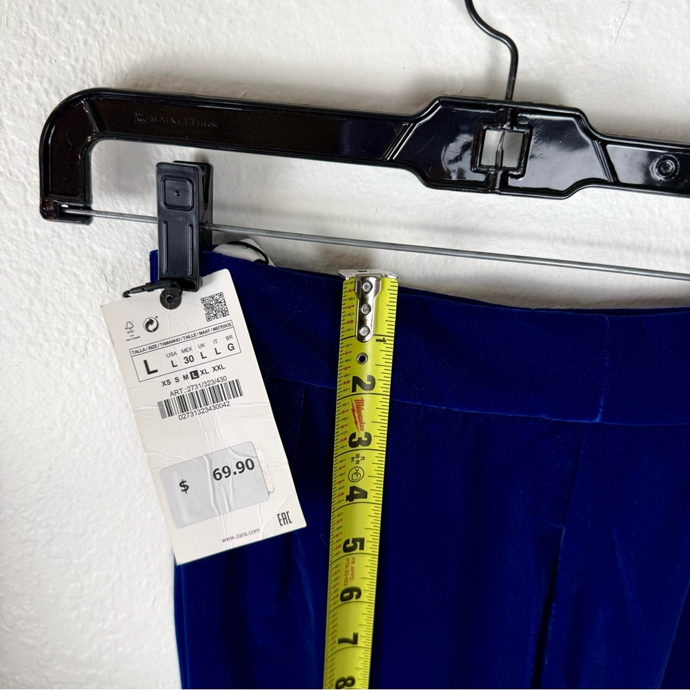 NWT ZARA 4 Pc, 1 Blazer & 1 Pant, 1 Sequin Cami,1 Velvet Cami/Boutique Ensemble - Picture 14 of 16